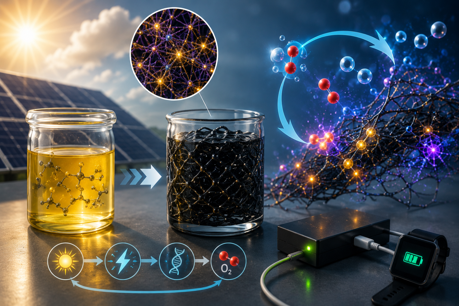 Cientistas Criam Material Inspirado Em Células Que Armazena Energia Solar Por Meses E Pode Revolucionar O Futuro Das Baterias