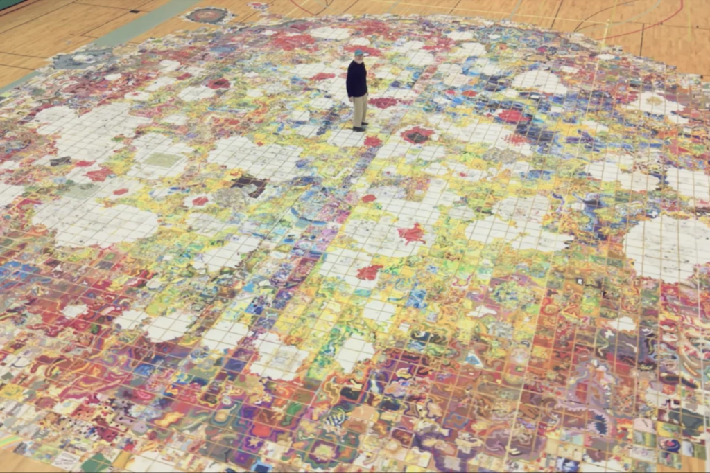 Este Homem Passou Mais De 60 Anos Criando Um Mapa De Um Mundo Que Não Existe —
