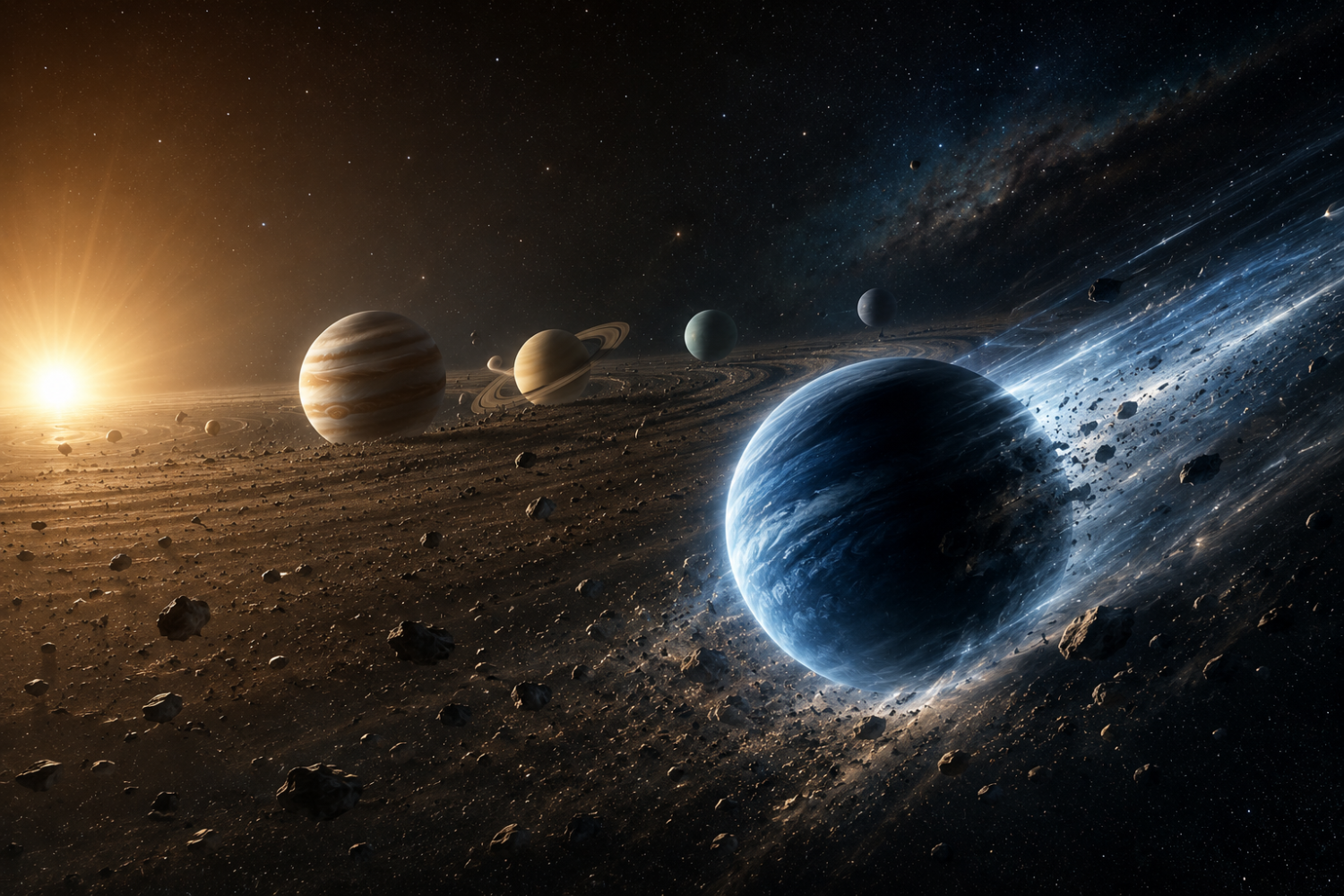 Um Planeta Gigante Pode Ter Sido Expulso Do Sistema Solar Há Bilhões De Anos