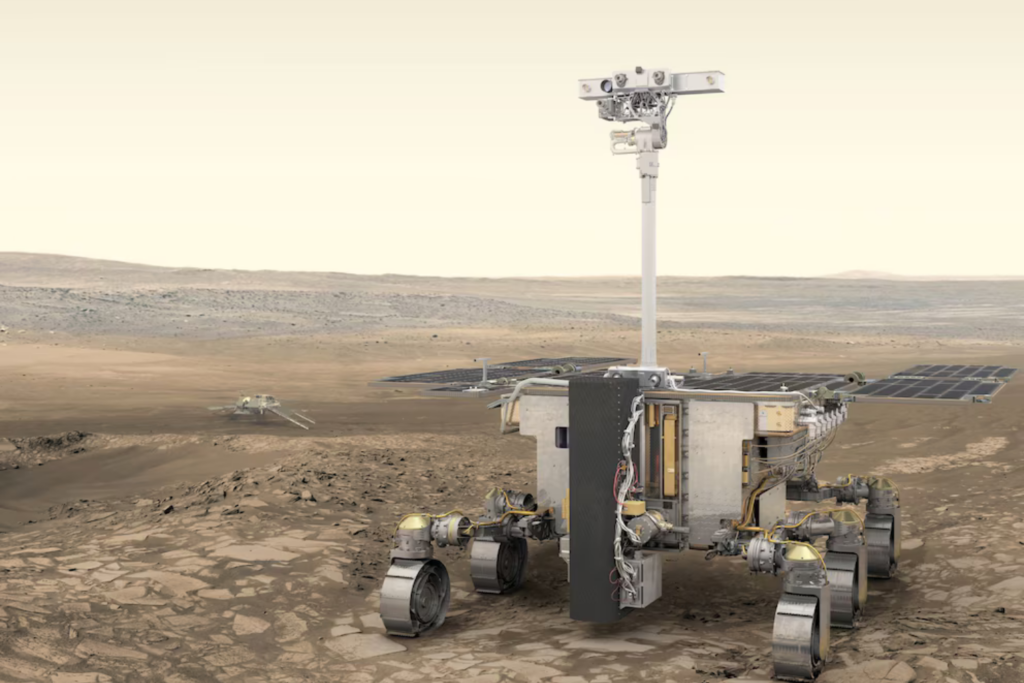 Um Rover Vai Perfurar O Solo De Marte Em Busca De VestígiOS De Vida