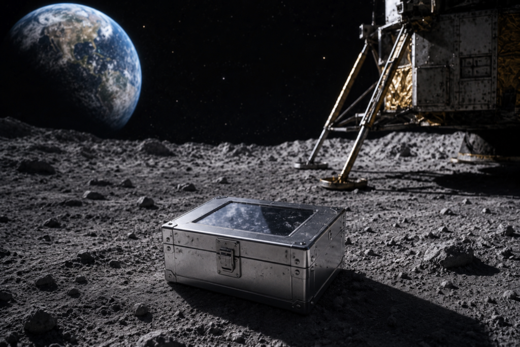 Uma Companhia Aérea Quer Transformar A Lua Em Uma Cápsula Do Tempo Da Humanidade A Partir De 2028, Será Possível Enviar Objetos Para O Satélite