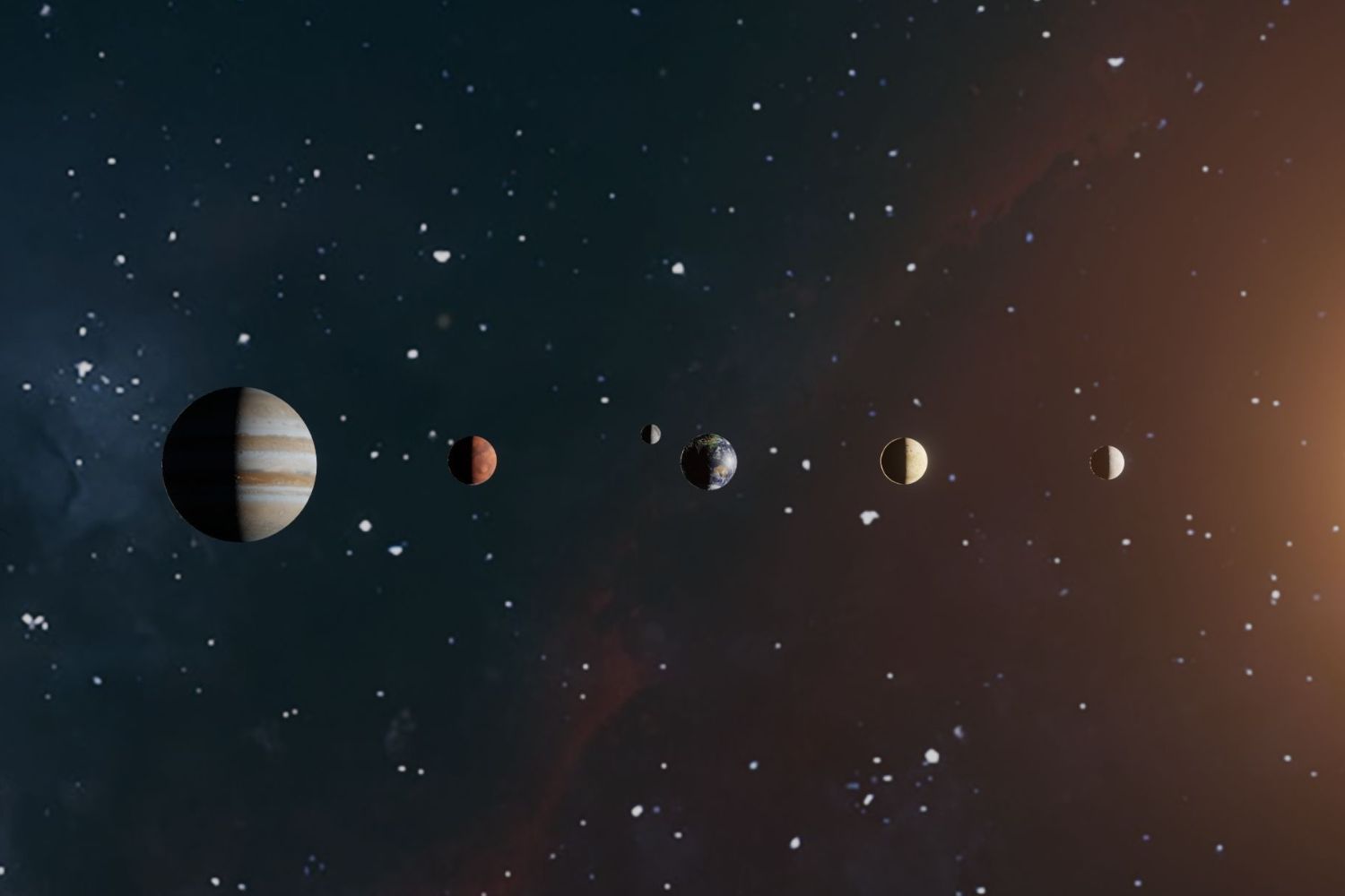 Lua e três planetas vão formar um raro espetáculo no céu e brasileiros terão mais uma chance de observar