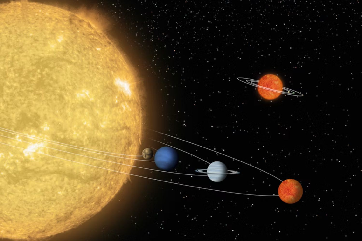 Estudo sugere que o Sistema Solar esconde um passado muito mais caótico do que imaginávamos