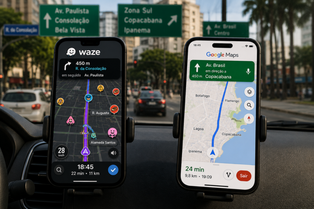 Waze Ou Google Maps O Aplicativo De Navegação Que Continua Conquistando Motoristas Por Causa Das Atualizações Em Tempo Real