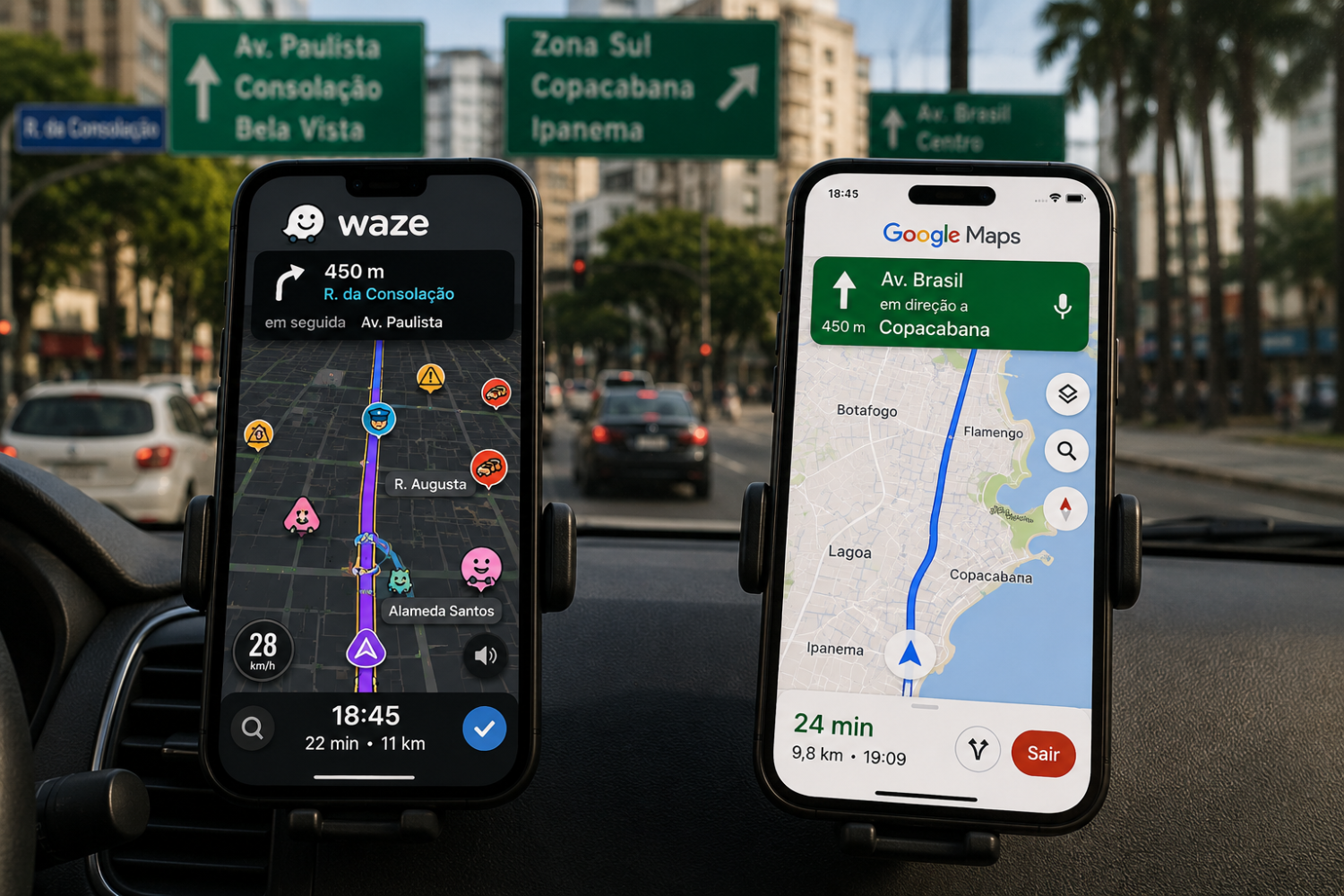 Waze Ou Google Maps O Aplicativo De Navegação Que Continua Conquistando Motoristas Por Causa Das Atualizações Em Tempo Real