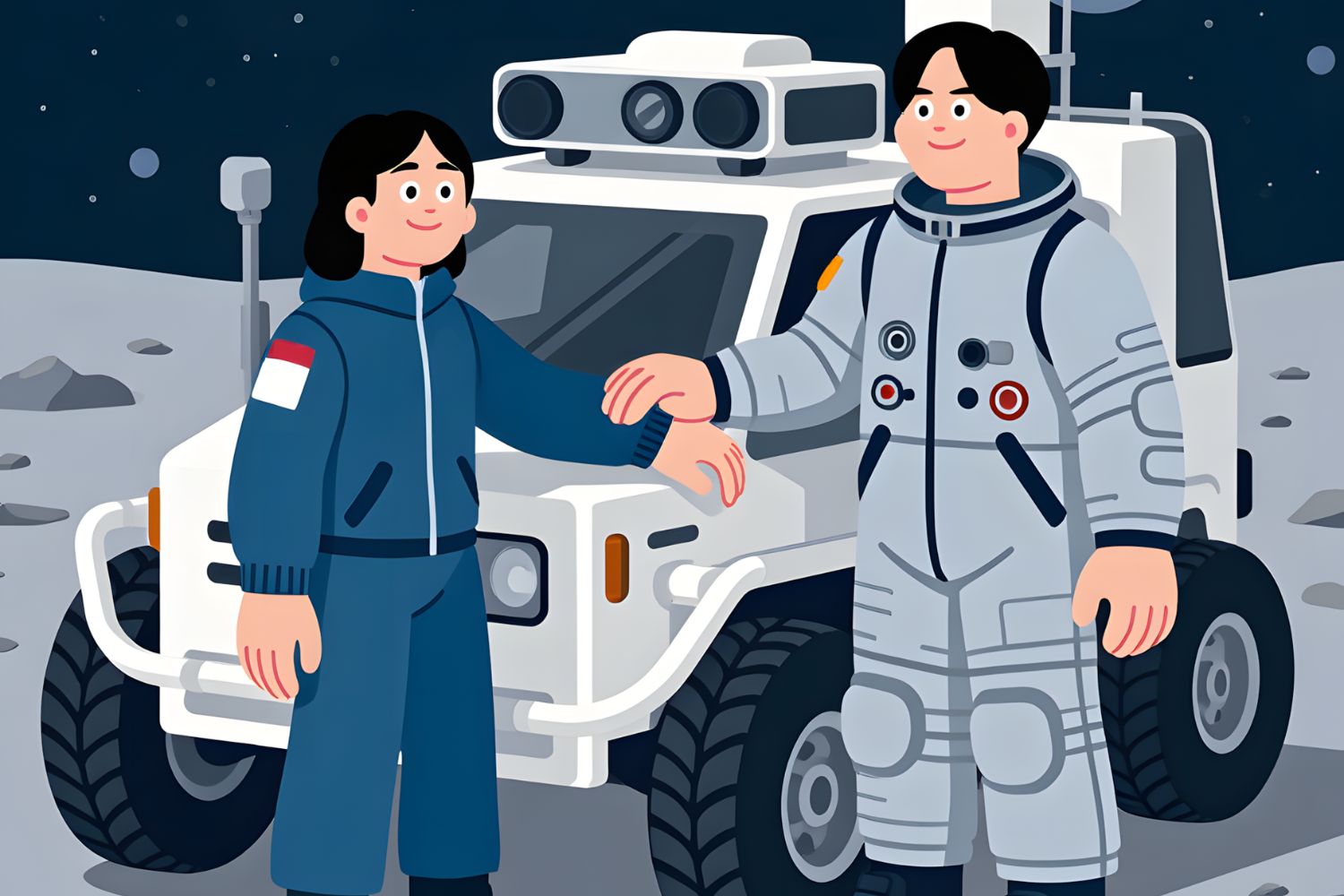 Rover Lunar