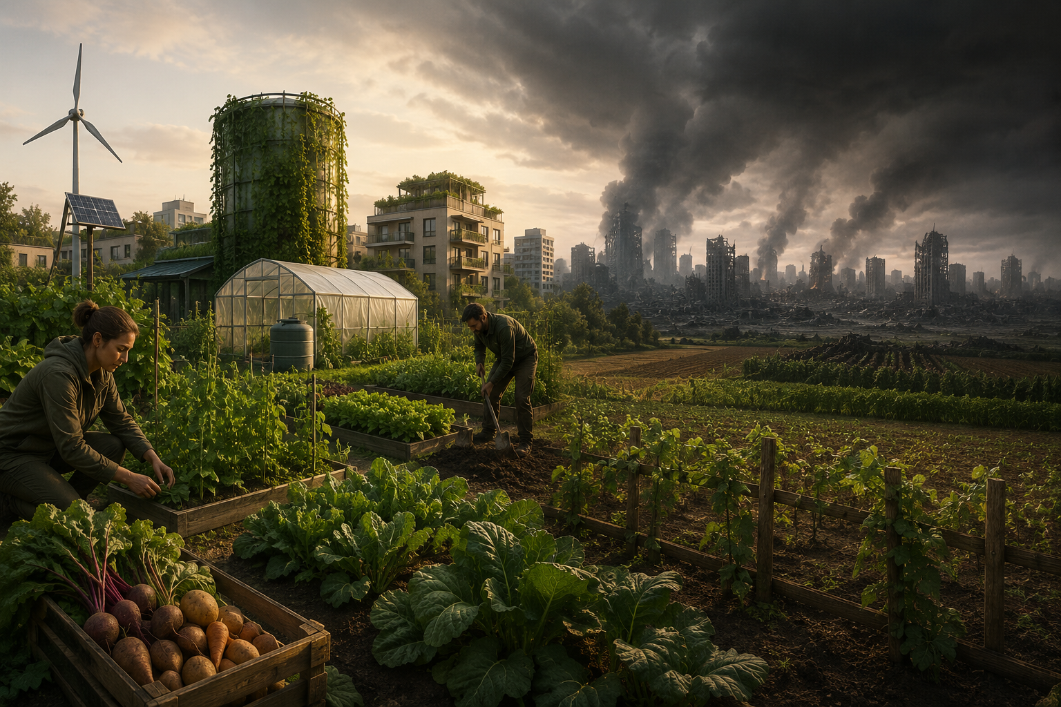 Quais vegetais plantar para sobreviver a um colapso global? Estudo revela as culturas mais eficientes