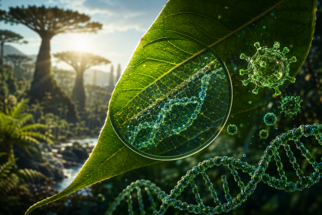 Cientistas encontram mais de 47 mil “fósseis” de vírus escondidos em plantas e revelam uma história evolutiva de 300 milhões de anos