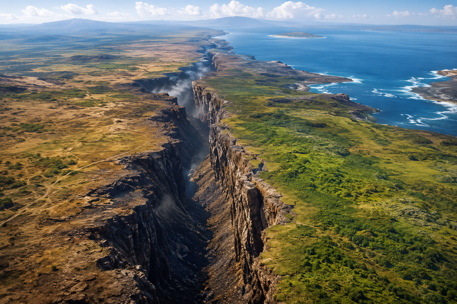 África Está Se Partindo Em Dois Cientistas Confirmam O Nascimento De Um Novo Oceano