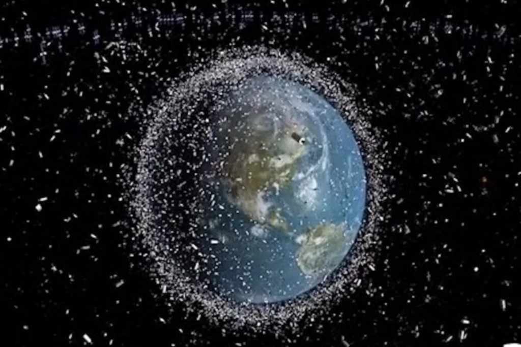 Astrônomos Descobrem Enxame Oculto De Lixo Espacial Que Ameaça A órbita Mais ValiOSa Da Terra