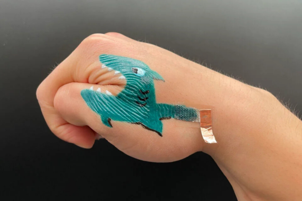 Cientistas Criam Wearable Que Pode Ser Pintado Diretamente Sobre A Pele