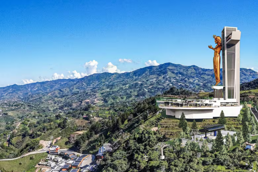 Colômbia Inicia Construção Da Maior Estátua De Jesus Do Mundo, Que Será Mais Alta Que O Cristo Redentor