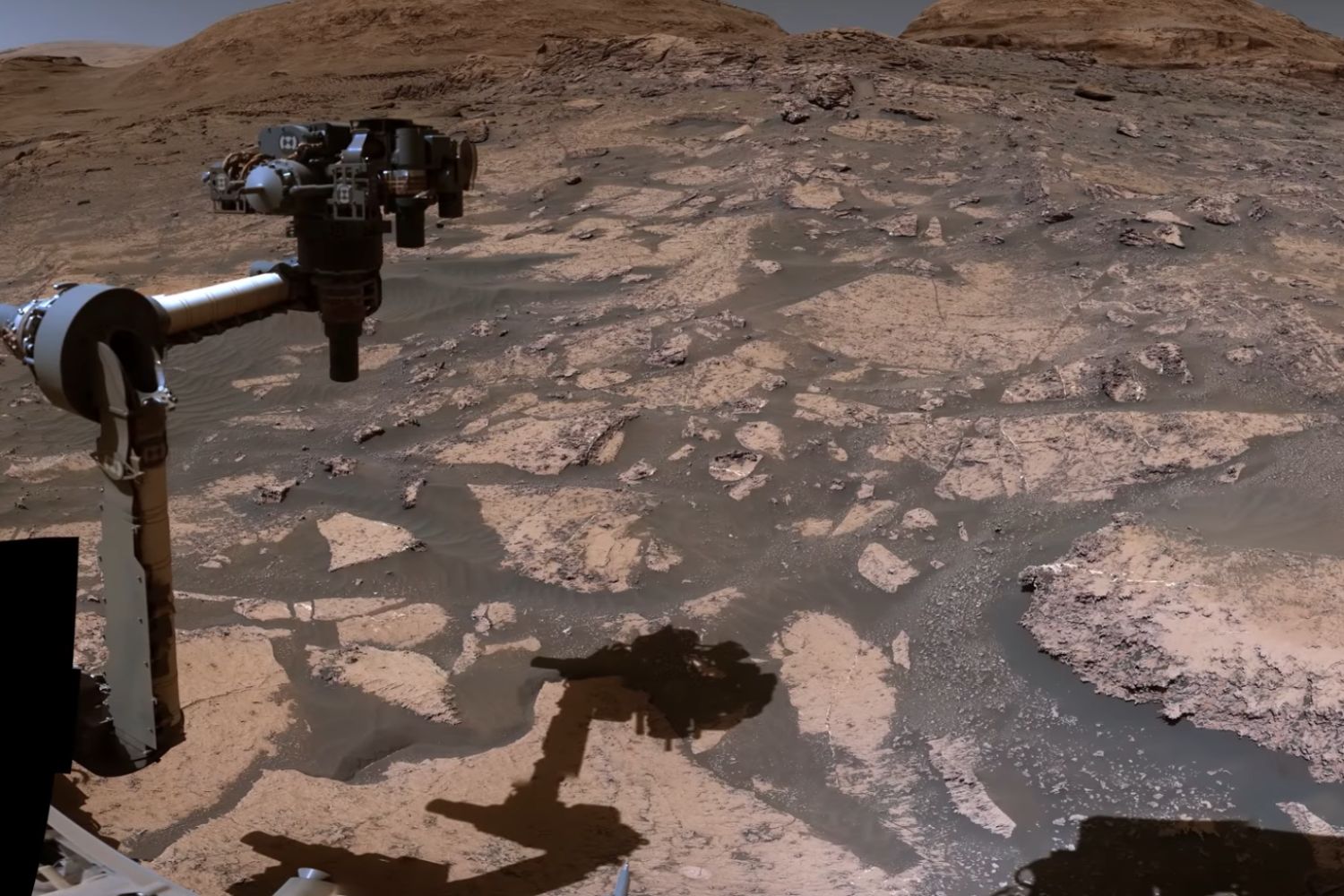 Foto registrada pelo Curiosity em Marte fez milhões acreditarem em uma antiga civilização