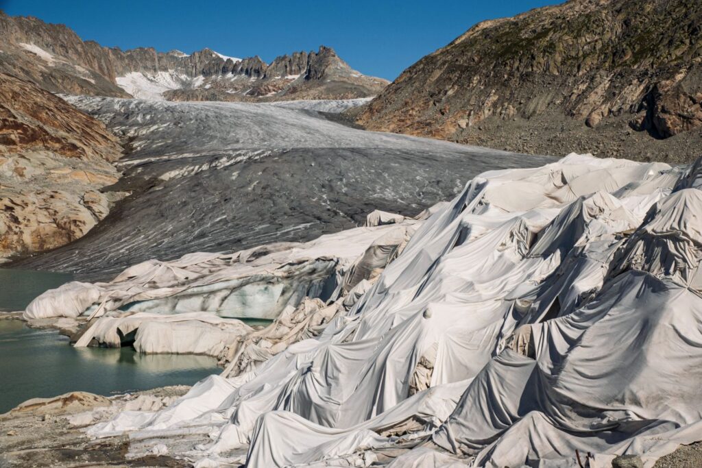 Um marco climático histórico acaba de ser registrado nas geleiras suíças