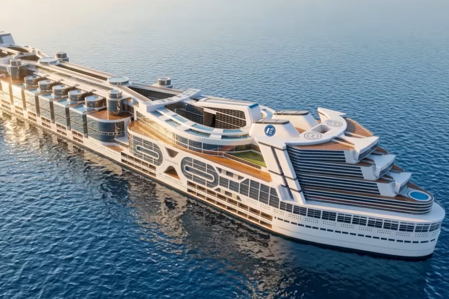 Cidade flutuante para 80 mil pessoas? O megaprojeto que promete navegar pelo mundo inteiro