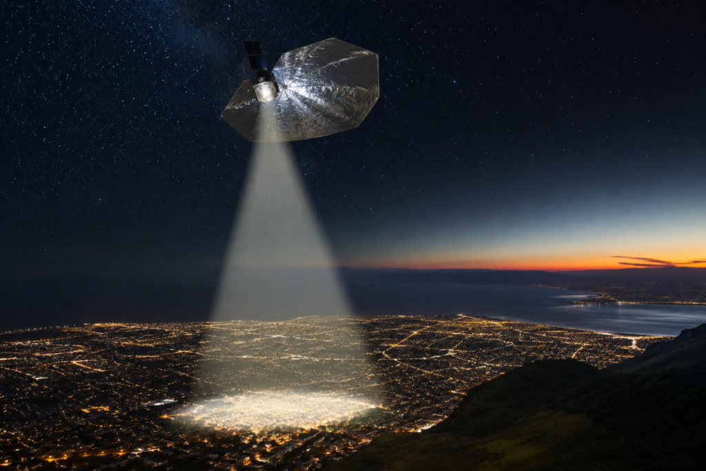 Eua Aprovam Satélite Com Espelho Gigante Que Poderá Refletir Luz Solar Sobre A Terra Durante A Noite