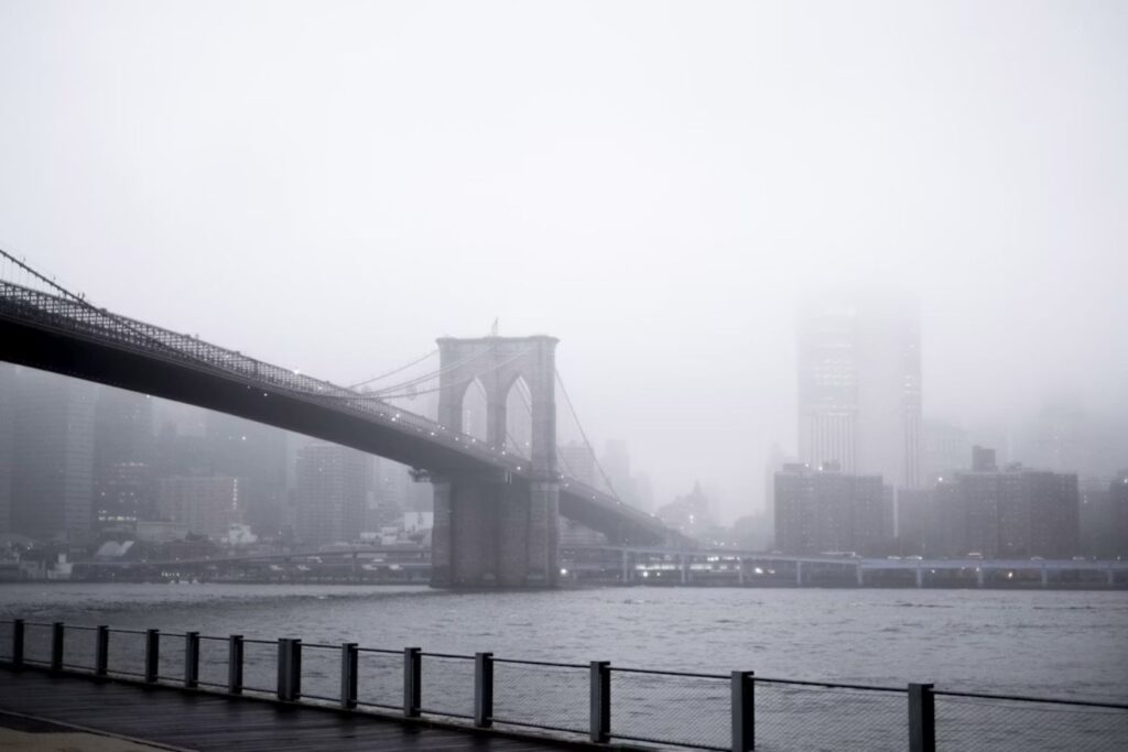 Untitled DeFumaça de incêndios cobre Nova York antes da final da Copa do Mundo e acende alerta para argentinos e espanhóis