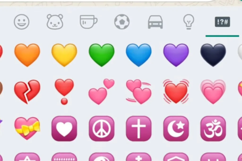 Corações Do Whatsapp