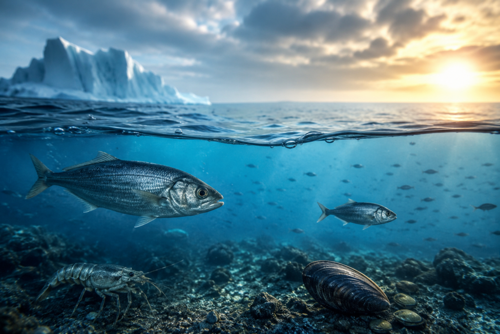 Aquecimento global pode estar encolhendo os animais marinhos, e a Terra já mostrou esse padrão milhões de anos atrás