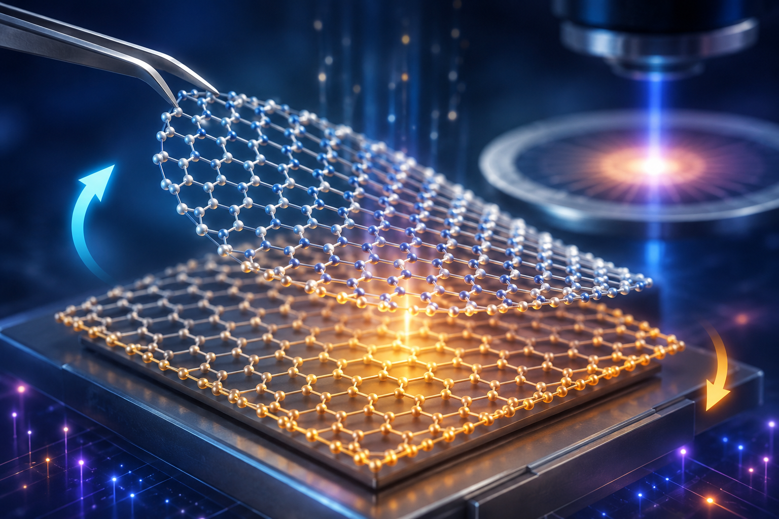 Cientistas descobrem que “torcer” material ultrafino pode ajudar a controlar tecnologias quânticas