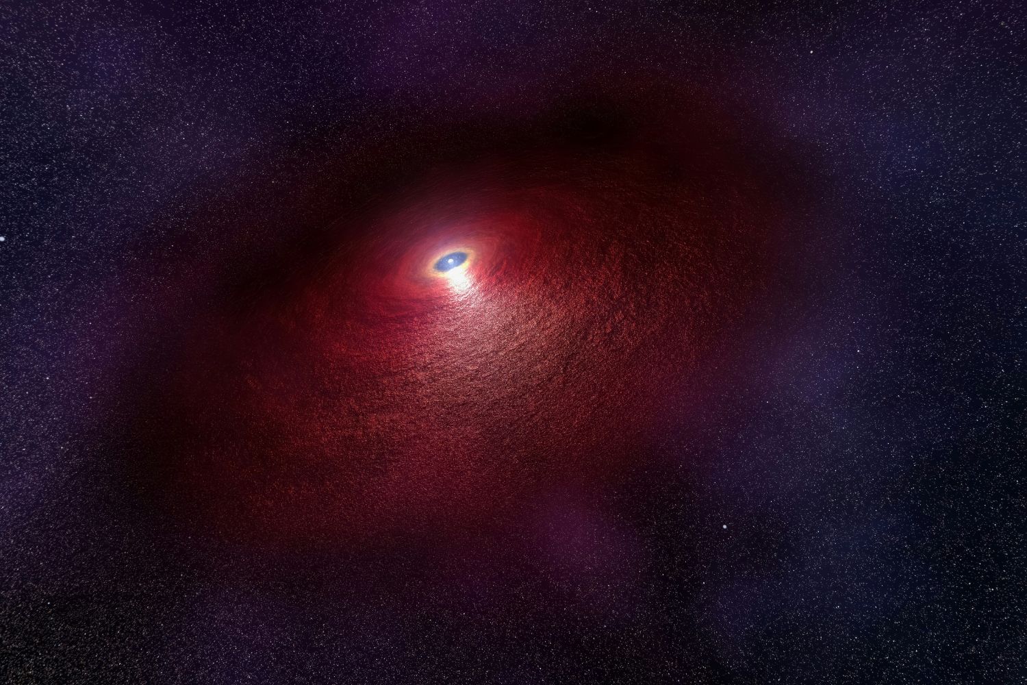 Um ponto vermelho no universo primitivo pode esconder um dos objetos mais estranhos já imaginados pelos astrônomos