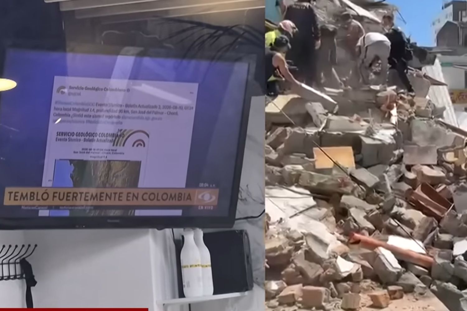 O movimento invisível sob a Colômbia que explica um terremoto tão poderoso e sua diferença para os tremores da Venezuela