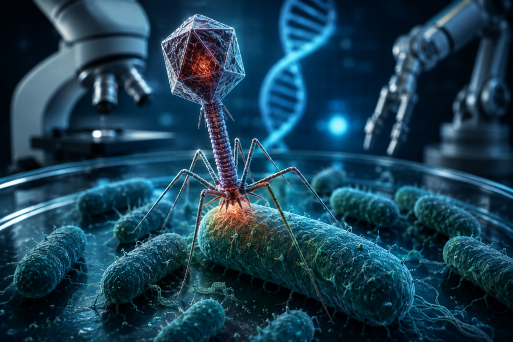 IA cria vírus capazes de combater bactérias resistentes a antibióticos
