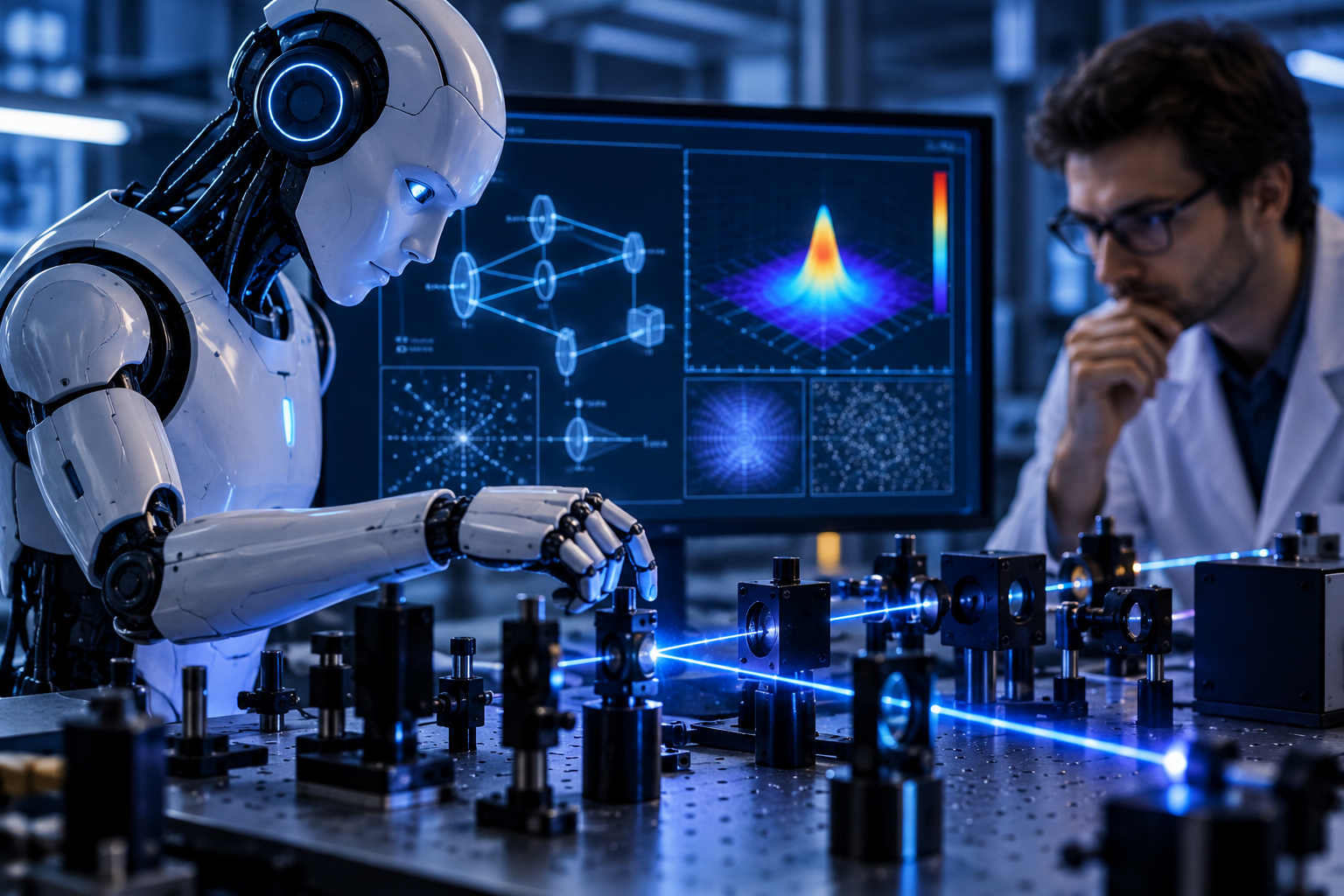 IA já supera cientistas no design de experimentos de física — e encontra soluções que humanos não imaginaram