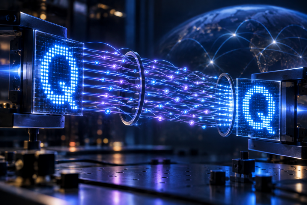 Físicos conseguem “teletransportar” uma imagem usando 100 canais quânticos ao mesmo tempo