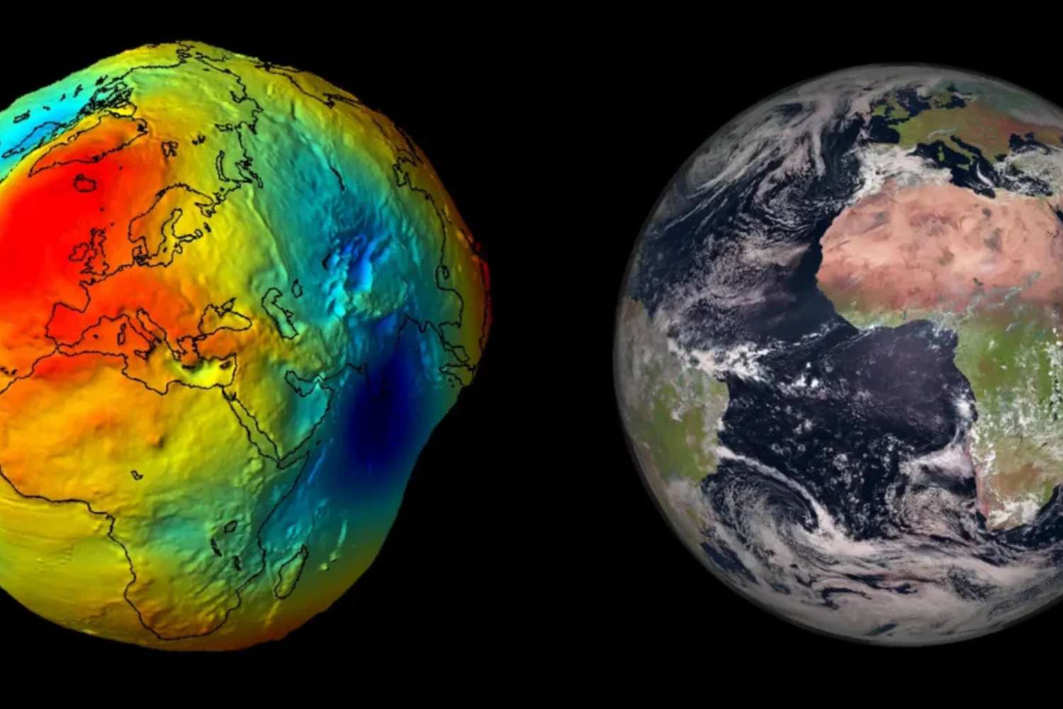 A Terra Não é Uma Esfera Perfeita — E Seu Formato Está Mudando Mais Rápido Desde O Fim Dos Anos 1990