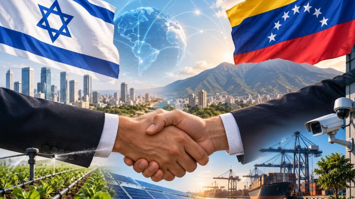 Depois de 17 anos sem relações, Israel e Venezuela encontram na tecnologia uma possível ponte