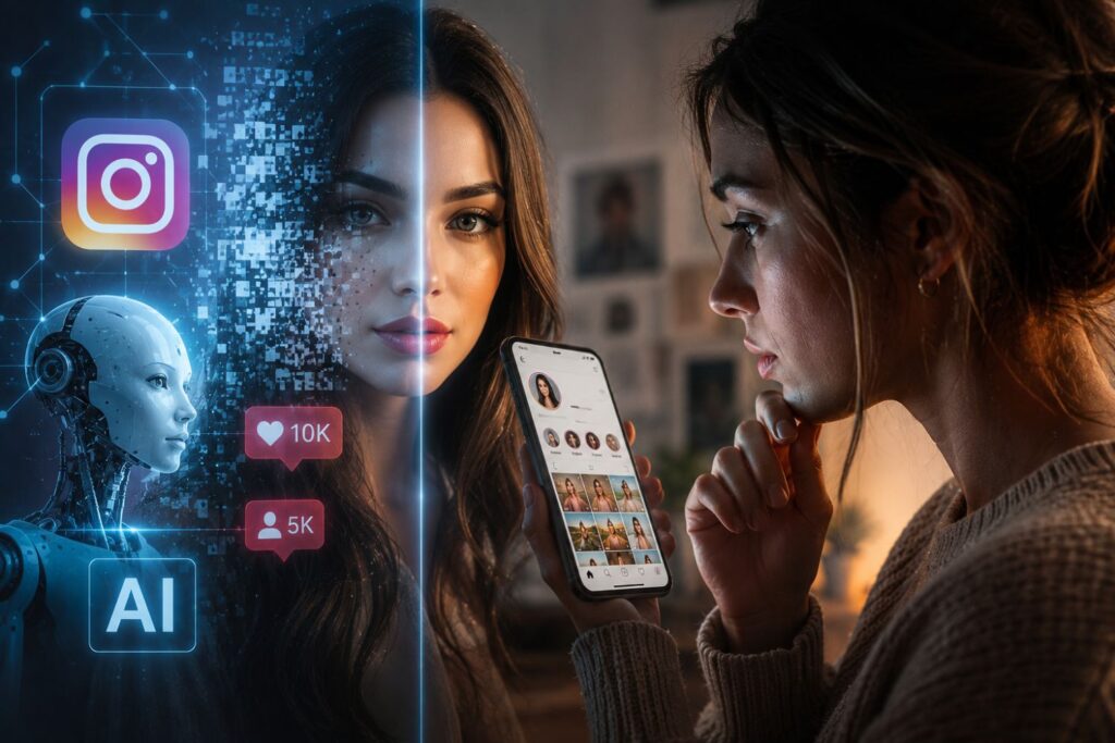 Aquele influenciador pode não existir e o Instagram finalmente decidiu fazer algo