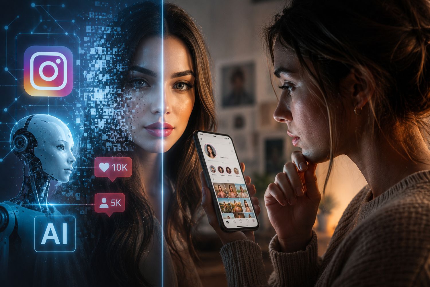 Aquele influenciador pode não existir e o Instagram finalmente decidiu fazer algo