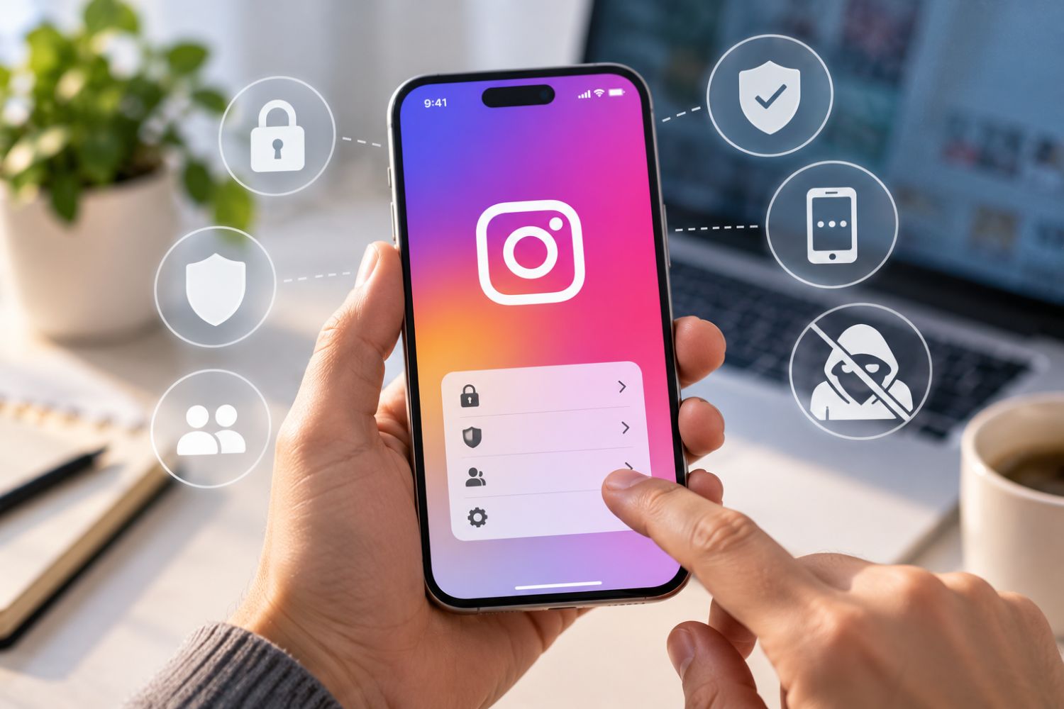 Seu Instagram pode estar mais vulnerável do que parece. Estes ajustes fecham as principais portas para invasores