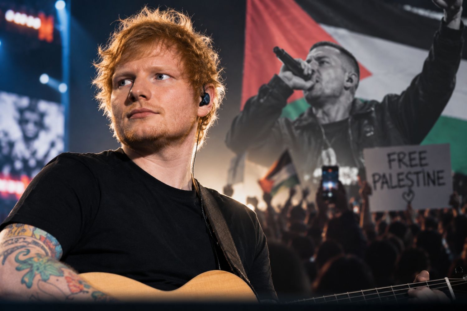Ed Sheeran construiu uma carreira evitando polêmicas, mas uma decisão colocou essa imagem à prova