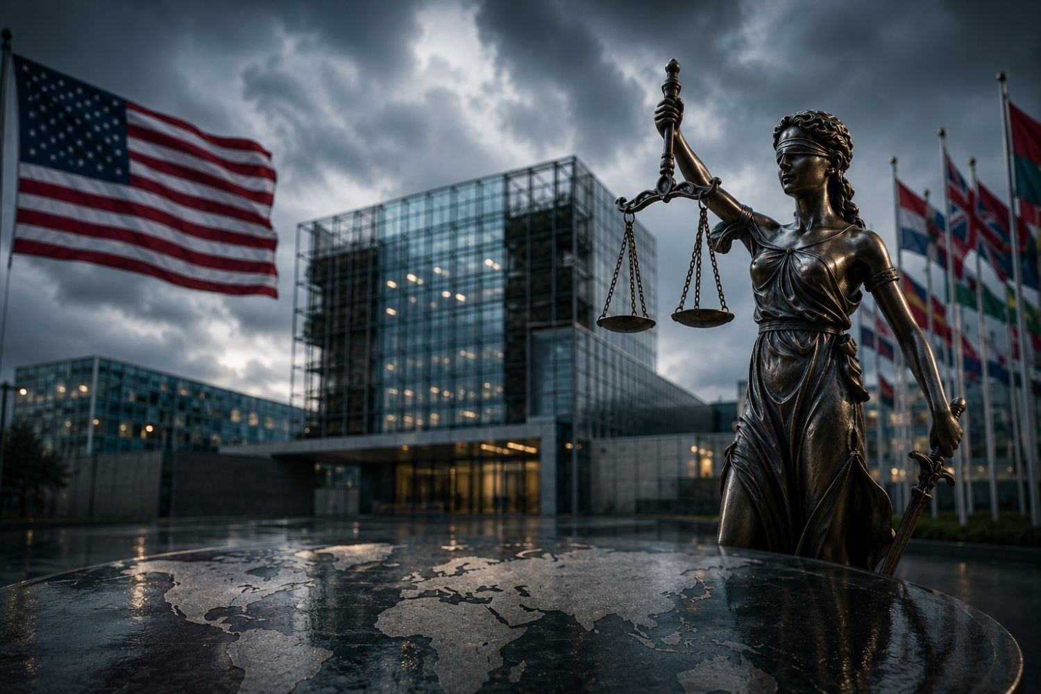 Uma disputa entre Washington e Haia está colocando à prova a independência de um tribunal global