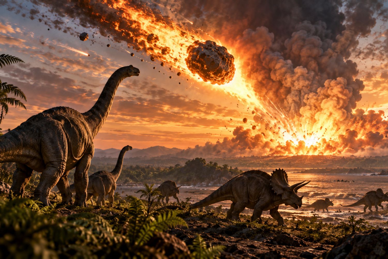 O asteroide que acabou com os dinossauros era muito mais raro do que imaginávamos e isso torna a história ainda mais extraordinária