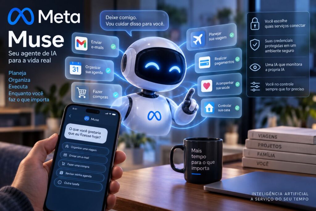 A Meta quer que uma IA cuide de seus e-mails, compras e pagamentos — mas existe uma pergunta difícil no caminho