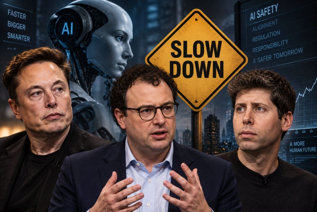 Musk, Altman e Amodei estão do mesmo lado desta vez — e isso diz muito sobre a inteligência artificial