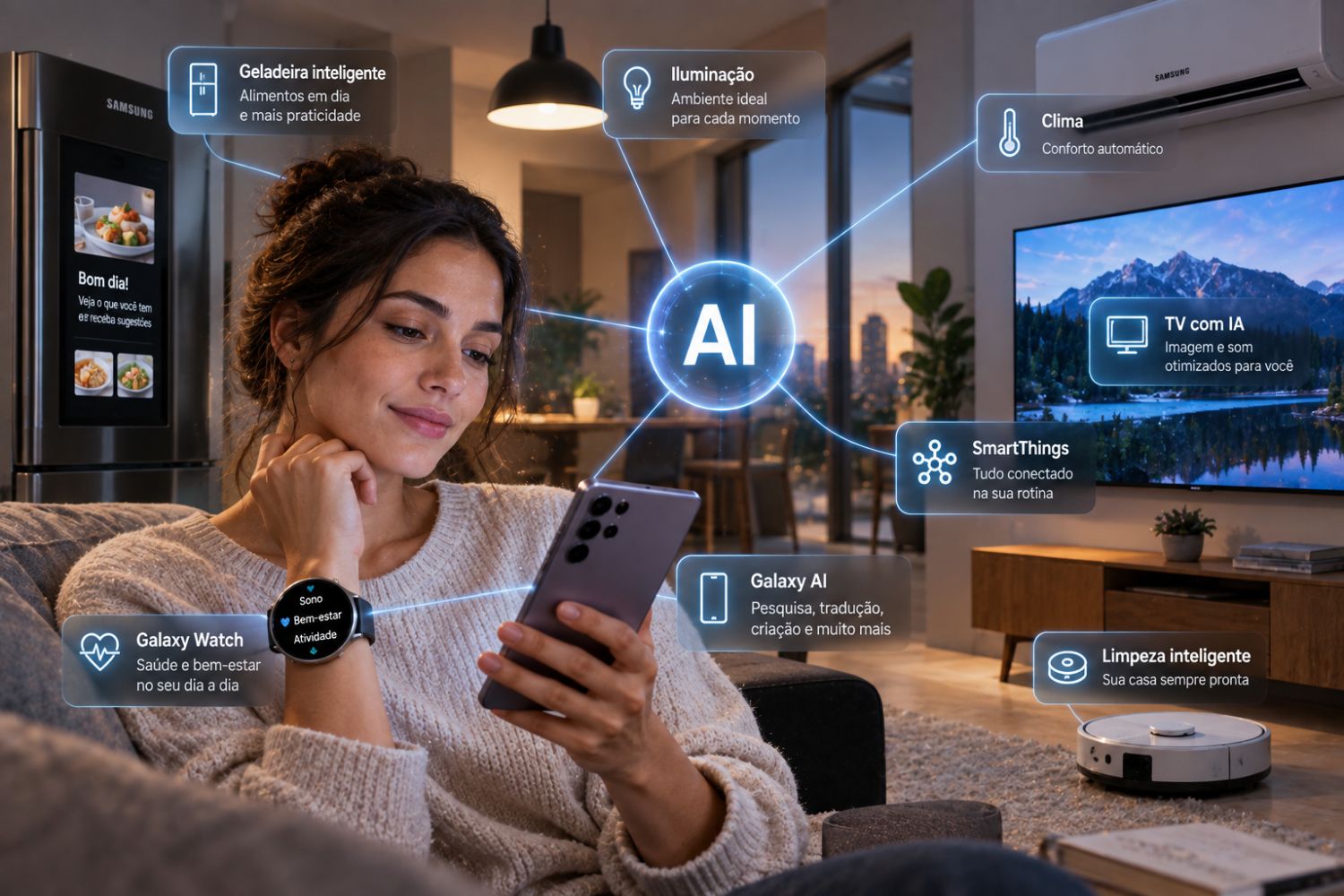 A inteligência artificial está deixando de viver apenas no celular — e a próxima mudança pode acontecer sem você perceber
