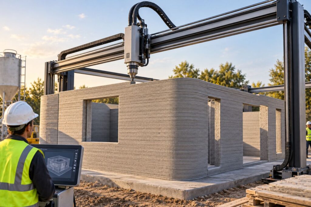 Casas impressas em 3D deixaram de ser ficção — mas elas não funcionam como muita gente imagina