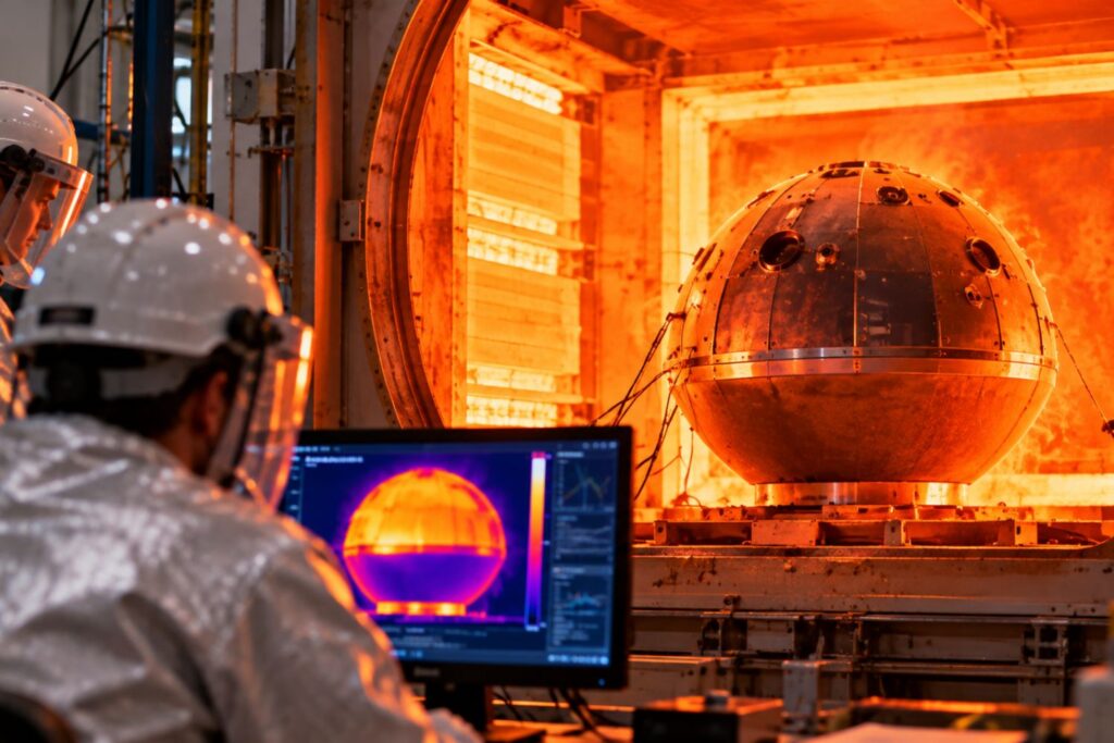 A NASA colocou sua próxima sonda para Vênus dentro de um forno e o resultado era decisivo para a missão