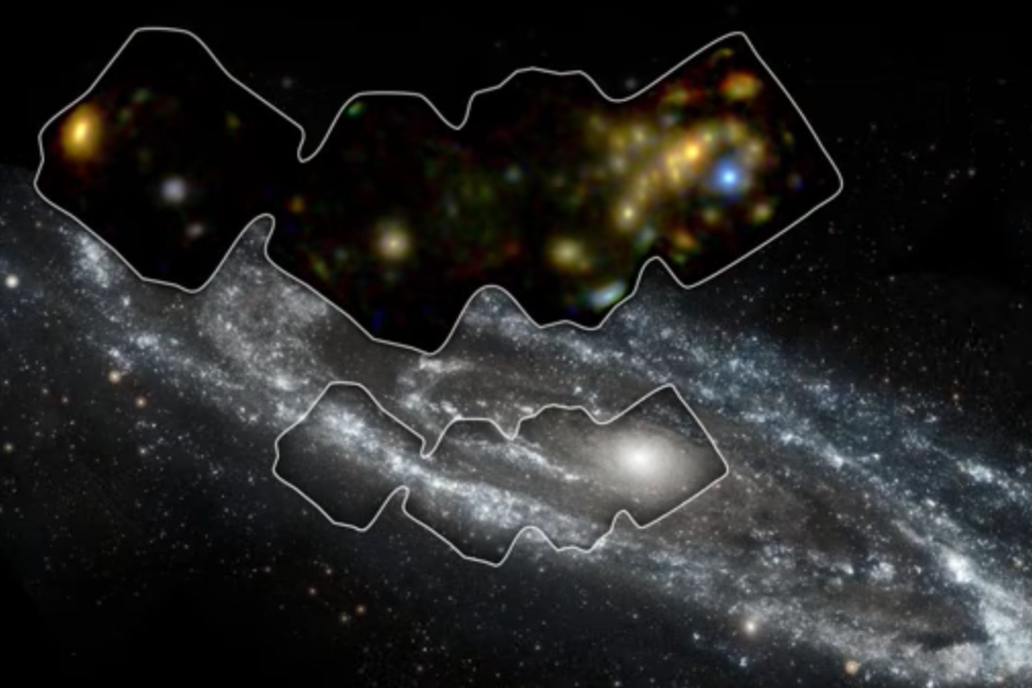 Astrônomos encontraram 84 objetos escondidos em galáxias próximas e algo neles não faz sentido