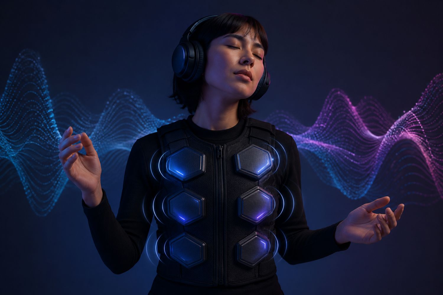 A música pode ser sentida na pele e esta tecnologia mostra como isso funciona