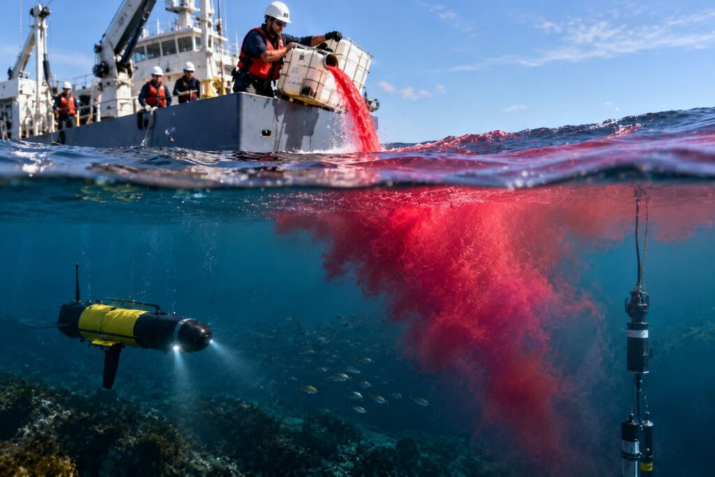 Cientistas jogaram soda cáustica no oceano — cinco dias depois, encontraram algo inesperado