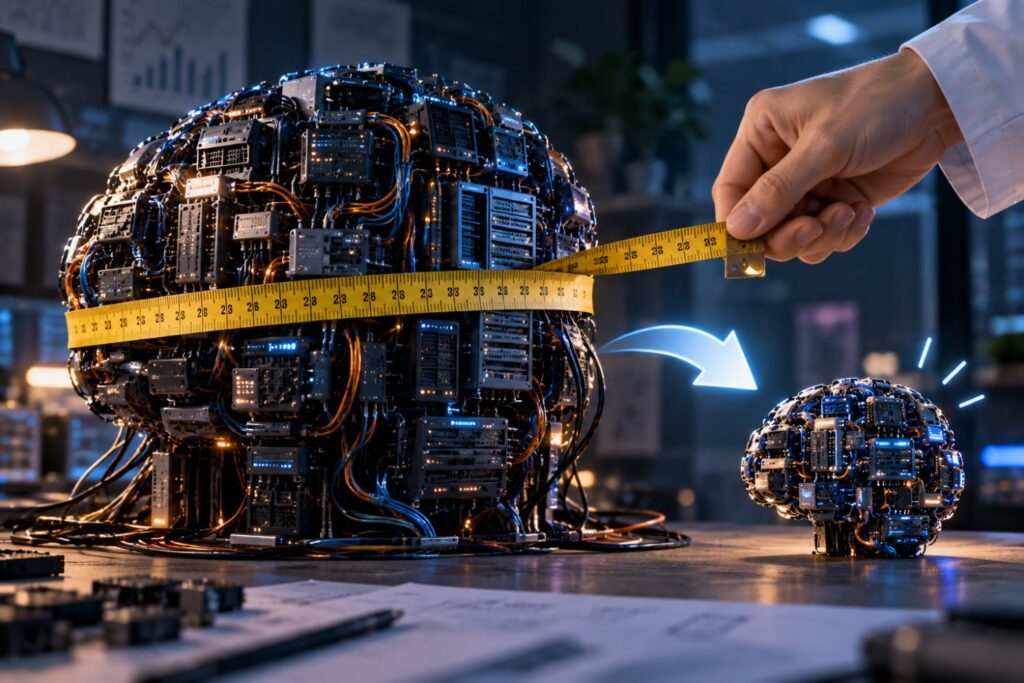 Uma tecnologia promete retirar até 97% do peso de uma IA sem destruir sua inteligência
