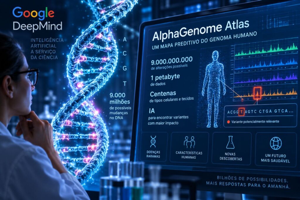 O Google acaba de criar um mapa gigantesco do nosso DNA que pode revelar onde procurar respostas para doenças