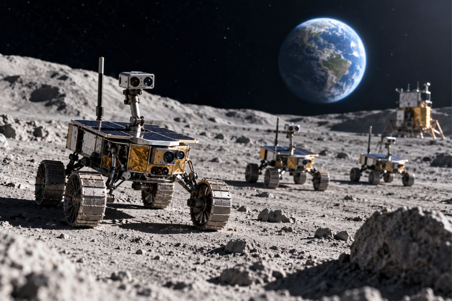 A Nasa vai soltar três pequenos robôs na Lua e deixá-los decidir sozinhos o que fazer