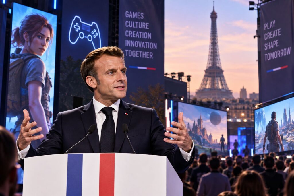 A França tem um plano ambicioso para os videogames e quer transformá-los em algo muito maior