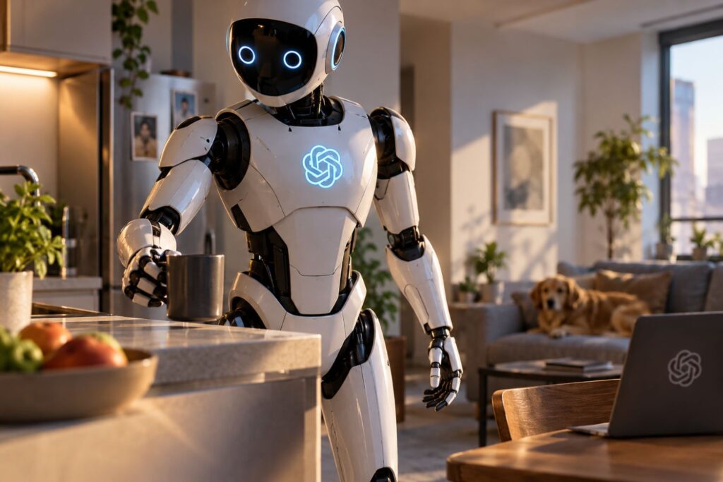 A empresa que colocou o ChatGPT no seu computador agora quer dar um corpo para sua inteligência artificial